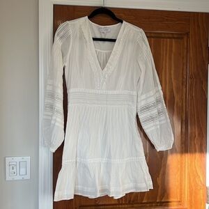 Intermix Brand White Eyelet Lace Dress